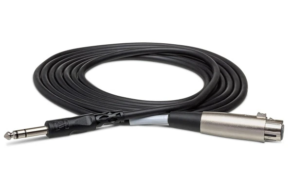 HOSA STX-102F 1/4' TRS - XLR (F) balanslı kablo 60 cm ürün görseli 1