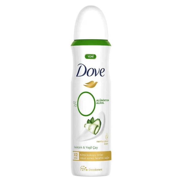 Dove Salatalık ve Yeşil Çay Özlü Kadın Deodorant 150 ml ürün görseli 1