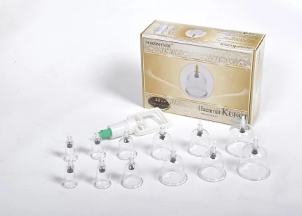 100 Adet Hacamat Kupası 1 Adet Flaster 1 Adet pompa. ürün görseli 1