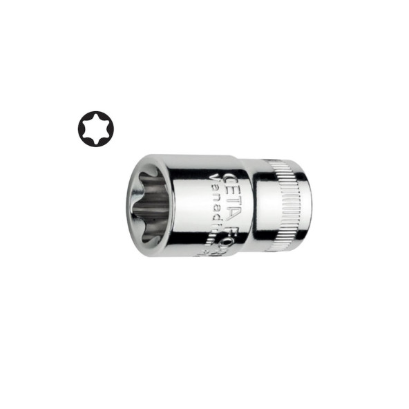 Ceta Form E4 1/4" Dış Torx Lokma Anahtar C06-04 ürün görseli 1