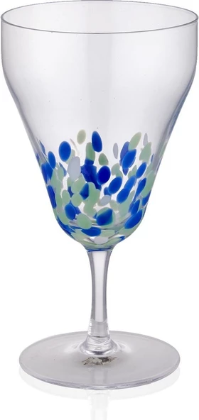 The Mia El Boyaması Şarap Kadehi 300 ml ürün görseli 1