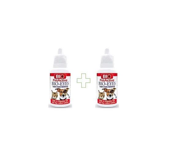 Biopetactive Eyes Kedi Köpek Gözyaşı Lekesi Çıkarıcı 50ml x 2Adet ürün görseli 1