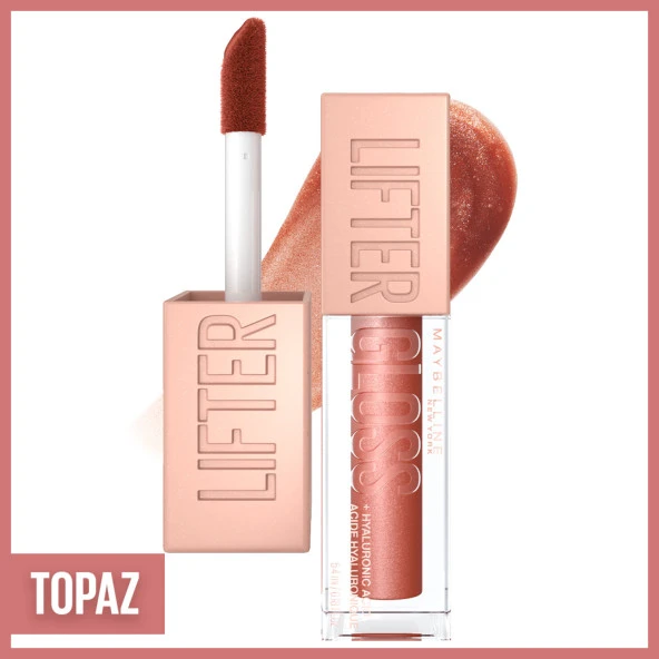 Maybelline New York Lifter Gloss Nemlendirici Dudak Parlatıcısı- 009 Topaz ürün görseli 1