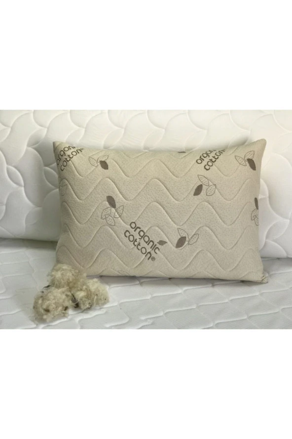 YASTIK 50X75 MAXİ-COSİ ORGANİC COTTON TEK KİŞİLİK YÜN YASTIK ORGANİC COTTON YÜN YASTIK ürün görseli 1