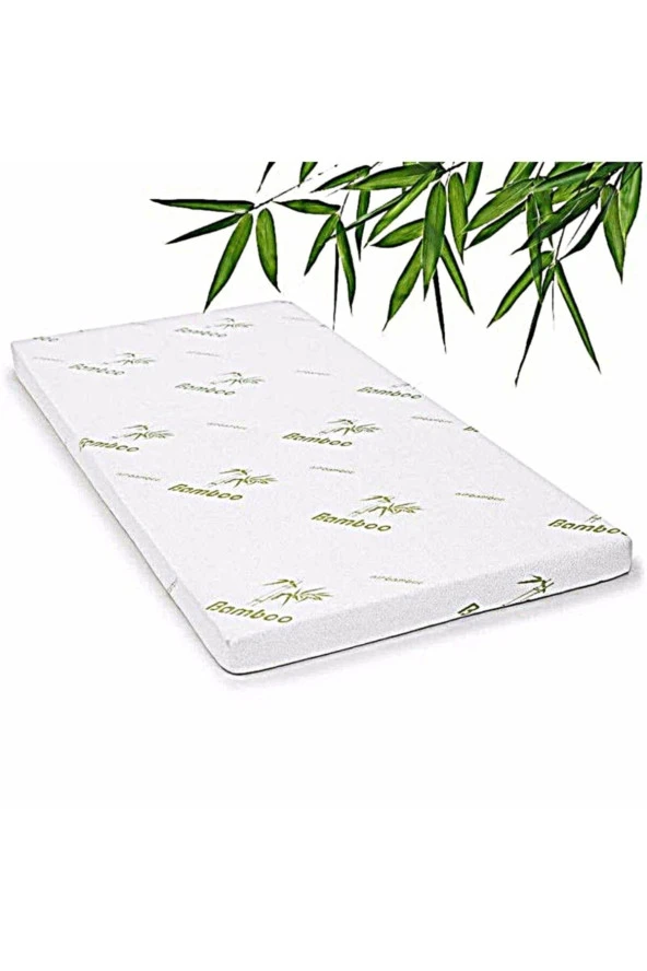 Heyner Bambu 7 CM Visco Yatak Pedi Fermuarlı Visco Ped ürün görseli 1