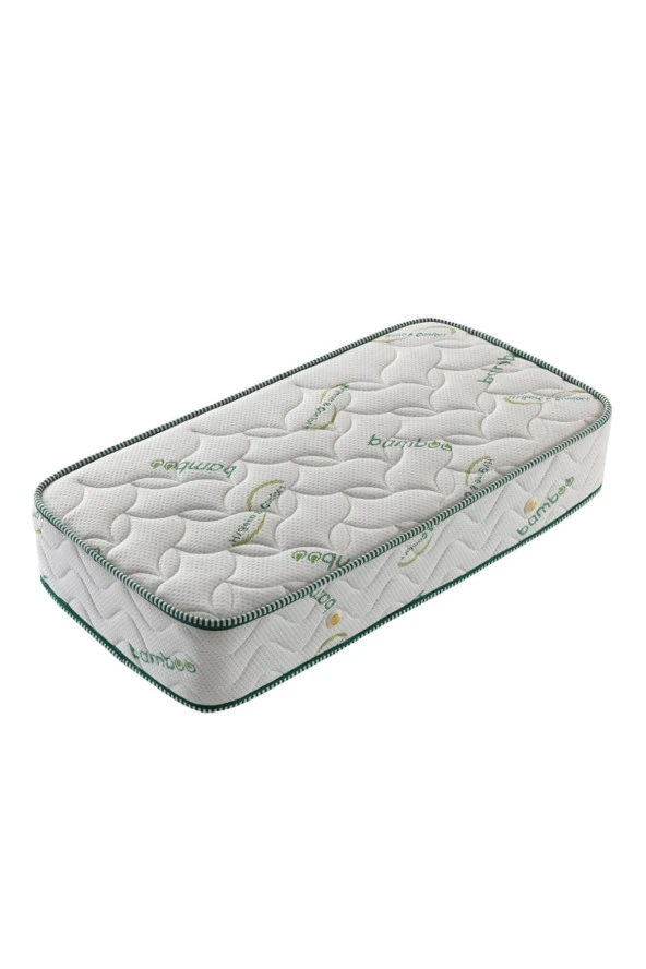 Bamboo Kumaş Ortopedik Yaylı Yatak Lüx Soft Ortopedik Yaylı Yatak 80x130 Cm Yaylı Yatak. ürün görseli 1