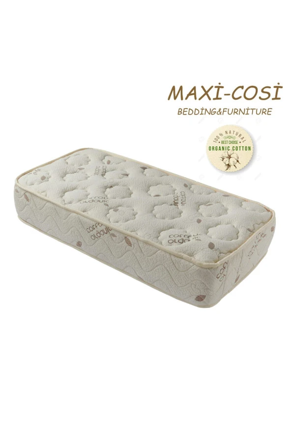 Maxi-Cosi Organik Cotton 50x100 Cm ortopedik Yaylı Yatak ürün görseli 1