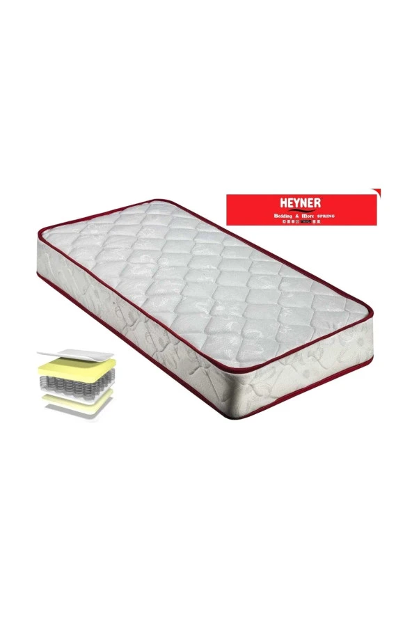 DELÜXE Jakarlı Ortopedik Yaylı Yatak 75x160 Cm ürün görseli 1