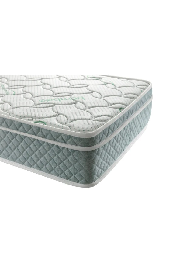 60x170 Kuş Tüyü Pedli Soft Ortopedik Yaylı Yatak ürün görseli 1