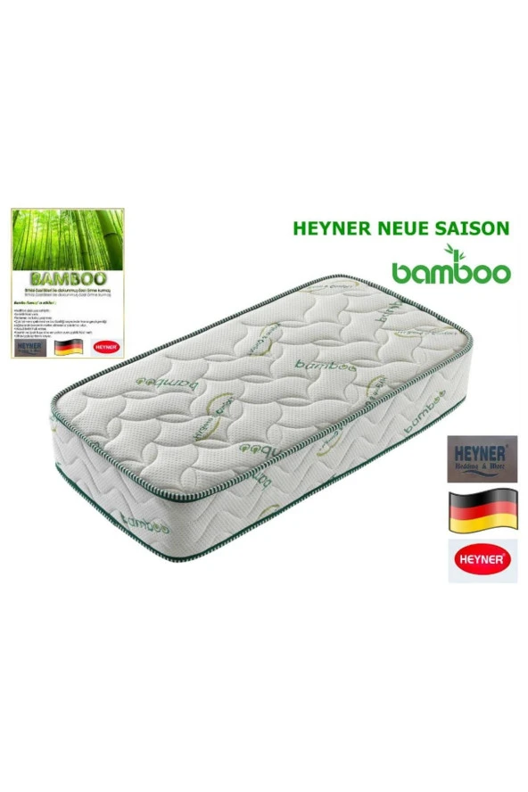 Bamboo Kumaş Ortopedik Yaylı Yatak Lüx Soft Ortopedik Yaylı Yatak 80x160 Cm Yaylı Yatak ürün görseli 1