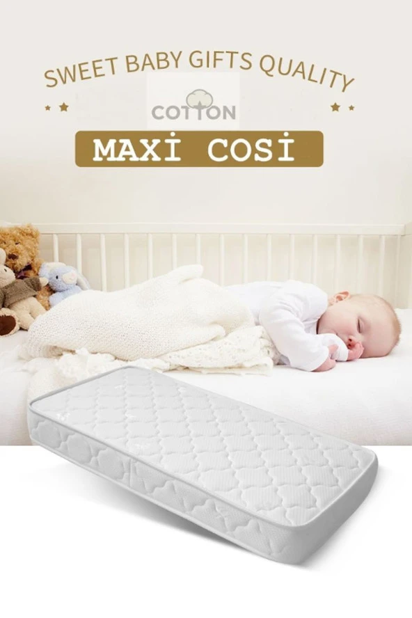 Maxi Cosi Sweet Cotton 90x130 Cm Ortopedik Yaylı Yatak Ortopedik Lüx Cotton 90X130 Yaylı Yatak ürün görseli 1