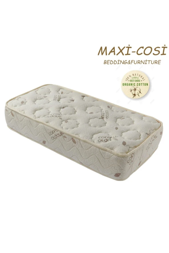 Maxi-Cosi Organik Cotton 90x170 Cm ortopedik Yaylı Yatak ürün görseli 1
