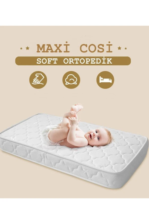 Maxi Cosi Sweet Cotton 120x190 Cm Ortopedik Yaylı Yatak Ortopedik Lüx Cotton 120X190 Yaylı Yatak ürün görseli 1