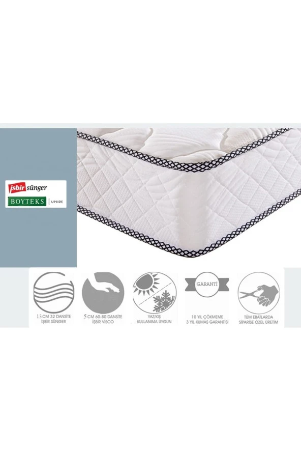 70x160 Balanced Cotton Ortopedik Visco Yatak ürün görseli 1