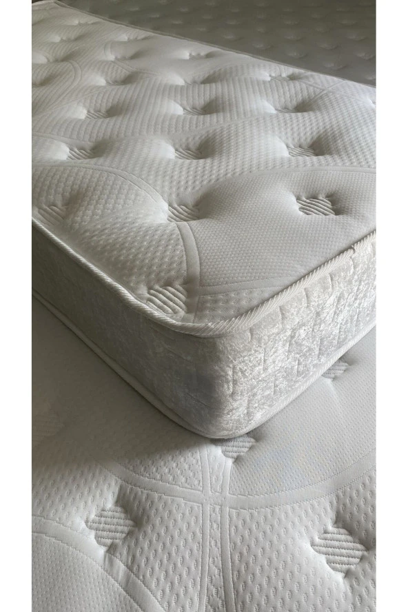 90X190 ORTOPEDİK COTTON YAYLI YATAK TEKKİŞİLİK YAYLI YATAK ürün görseli 1