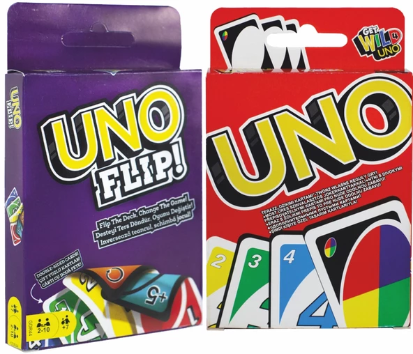 Uno Klasik Ve Uno Flip 2'Li Set ürün görseli 1