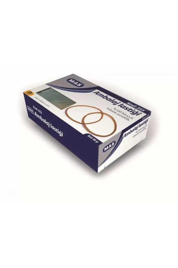 355 Kauçuk Lastik 50 Gr.kutu ürün görseli 1
