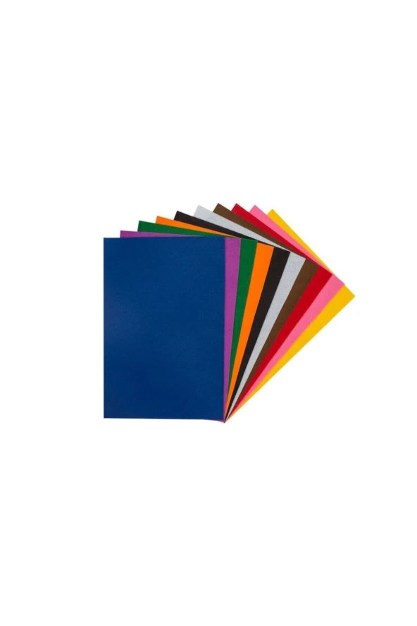 Kids Yapışkanlı Keçe 20x30 Cm. Karışık Renk 10`lu ürün görseli 1