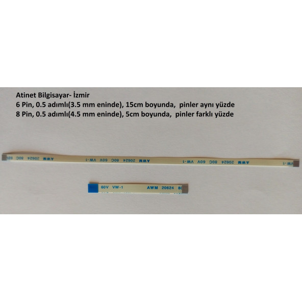 Asus  N56DP N56DY N56JK N56JN N56JR N56VB N56VJ N56VM N56VV N56VZ  Power ve Touchpad Flex Kablo seti 6-0.5-15A 8-0.5-5B ürün görseli 1