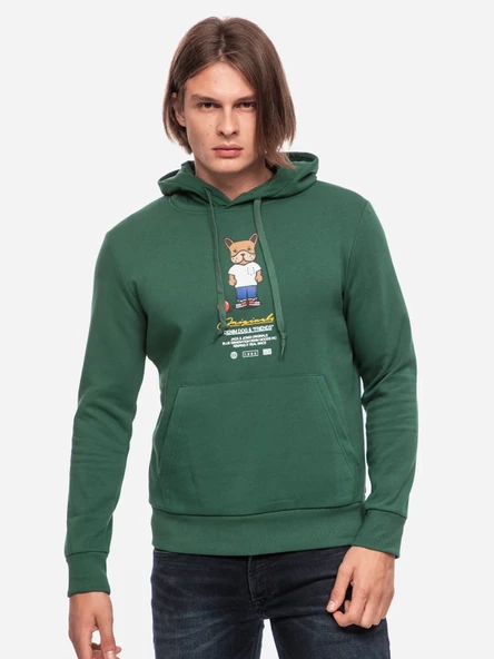 Jack&Jones Oversize Kapüşonlu Sweatshirt - Rahat ve Şık - Resim 3