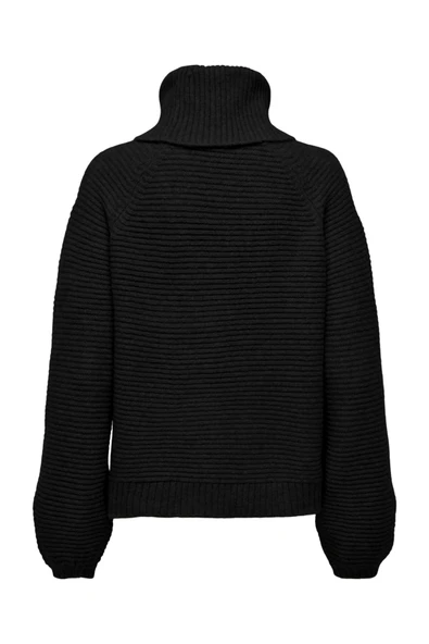 Only Boğazlı Oversize Kazak - Minimalist & Rahat - Resim 5