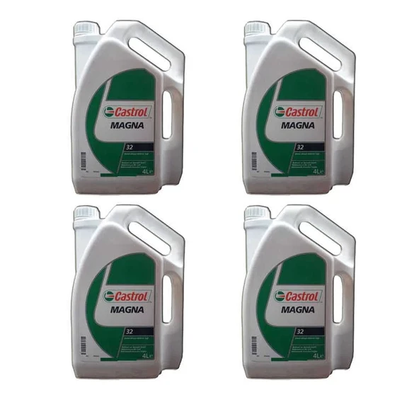 Castrol Magna Iso Vg 32 Dikiş Makinası Yağı 4 Litre (4'lü Paket) ürün görseli 1