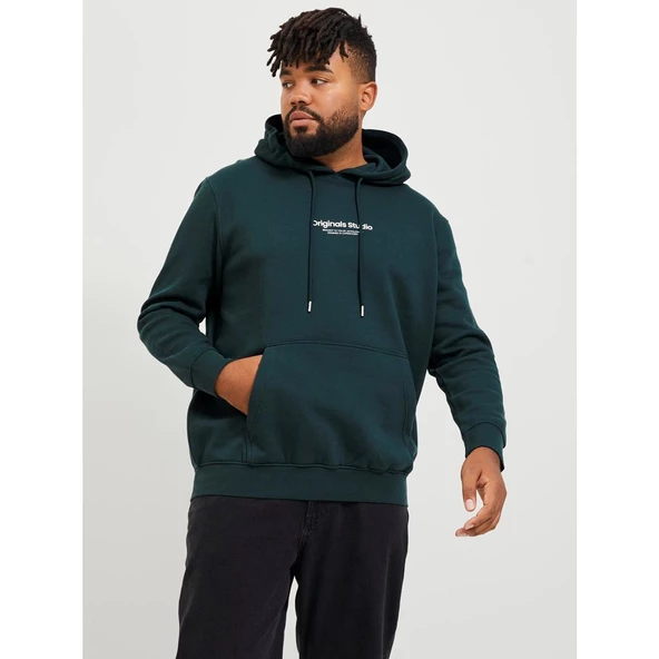 Jack&Jones Oversize Kapüşonlu Sweatshirt - Minimalist Günlük Stil ürün görseli 1