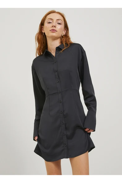 Jack&Jones JJXX Minimalist Saten Mini Elbise - Günlük & Parti ürün görseli 1