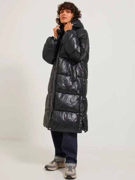 Jack&Jones JJXX Oversize Kapüşonlu Midi Şişme Mont - Kışlık ürün görseli 1