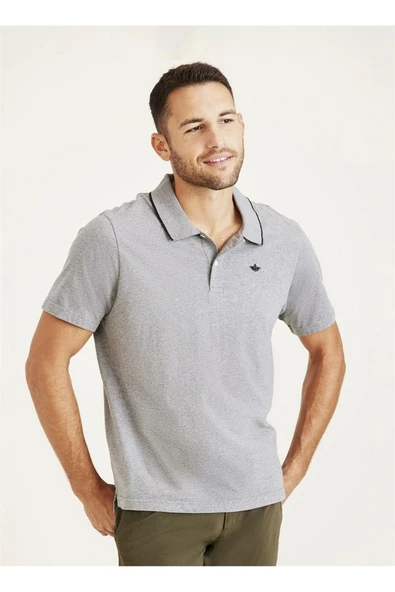Dockers Minimalist Polo Yaka Kısa Kol Erkek T-Shirt - Günlük Şıklık ürün görseli 1