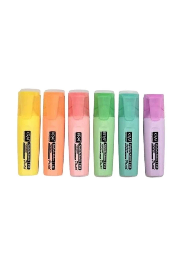 Fosforlu Kalem Pastel 6 Lı 335 ürün görseli 1