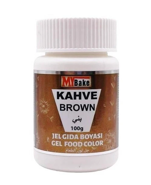 MY BAKE JEL GIDA BOYASI KAHVE 100 GR ürün görseli 1