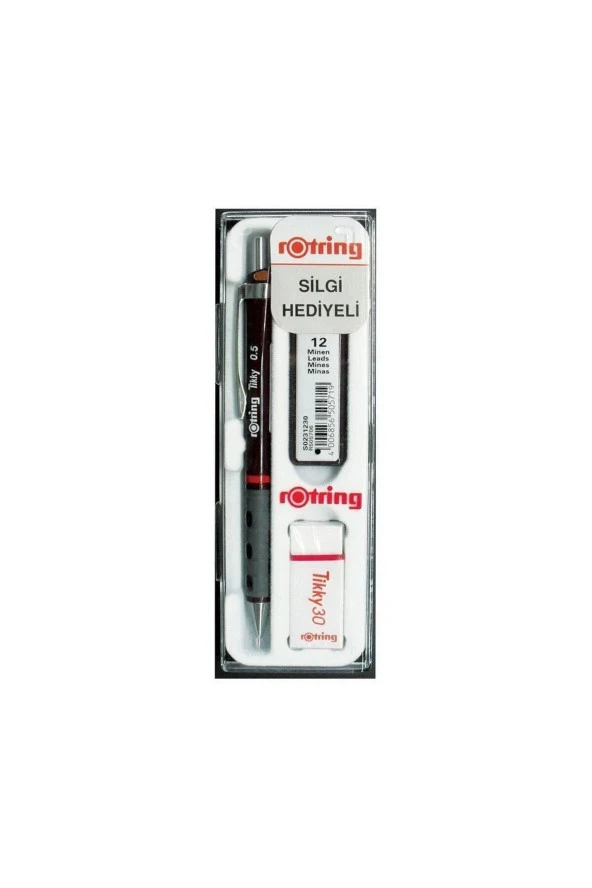 Tikky 0.7mm 3'lü Okul Seti - Bordo ürün görseli 1