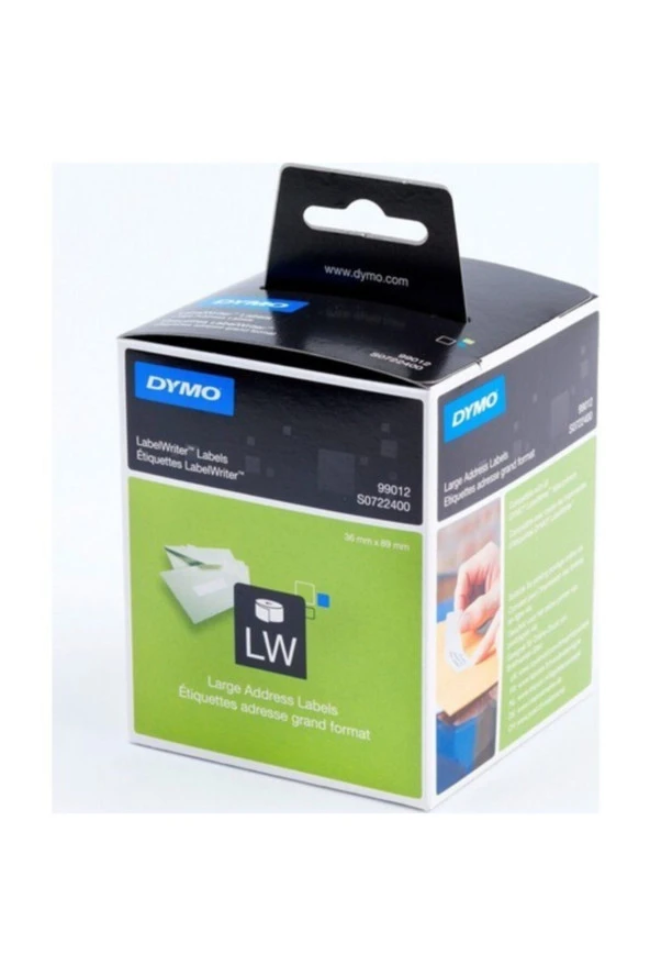 Lw Geniş Adres 520 Etiket-paket 89x36 (99012) ürün görseli 1
