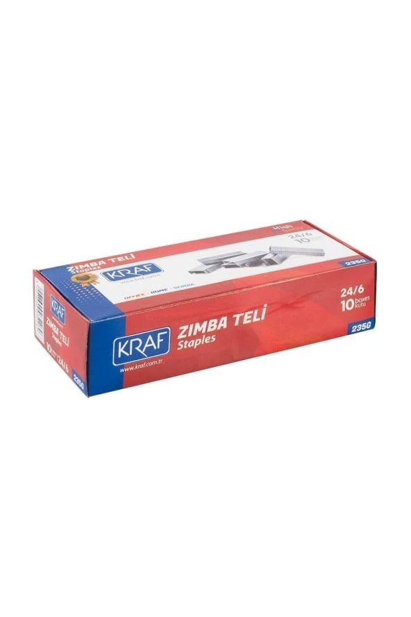 Zımba Teli 24/6 1000`li 10 Kutu ürün görseli 1