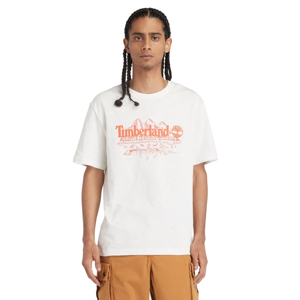 Timberland Graphic Slub Erkek Tişört  TB0A5UFUCM91 ürün görseli 1