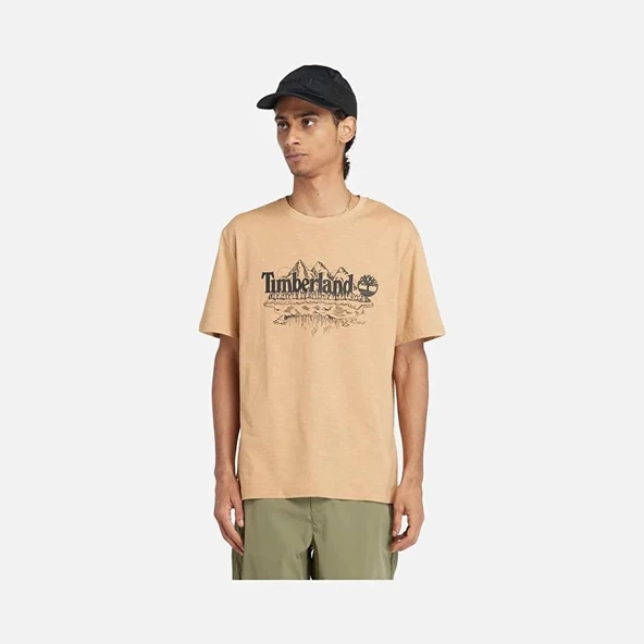 Timberland Graphic Slub Erkek Tişört  TB0A5UFUEH31 ürün görseli 1