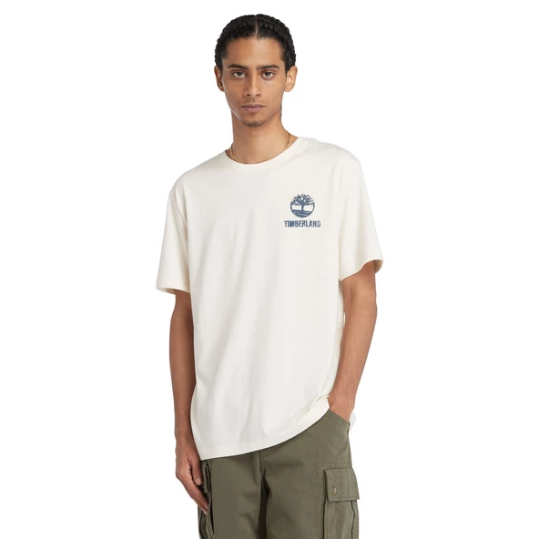 Timberland Back Logo Graphic Erkek Tişört  TB0A5V7KCR31 ürün görseli 1