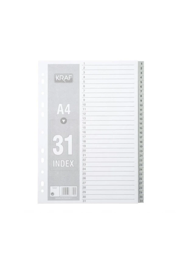 Separatör 1031 1-31 Rakam ürün görseli 1