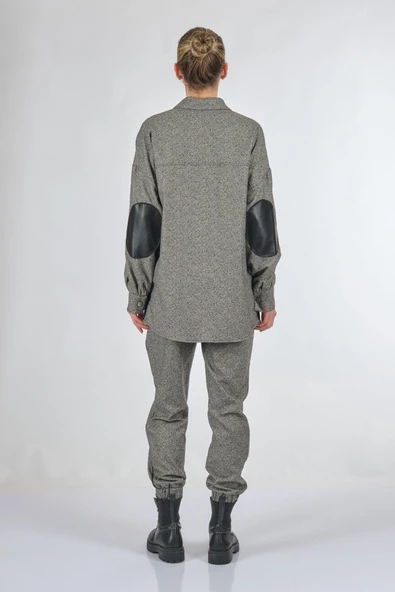 Unique Mode Oversize Kadın Gömlek - Minimalist Günlük Stil - Resim 11