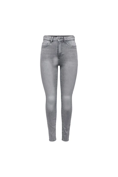 Only Yüksek Bel Dar Paça Minimalist Kadın Kot Pantolon - Günlük Stil ürün görseli 1