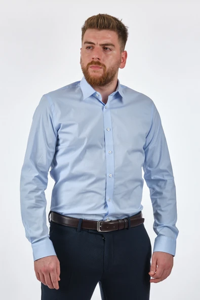 Damat Tween Minimalist Uzun Kol Gömlek - İş ve Günlük Kullanım ürün görseli 1