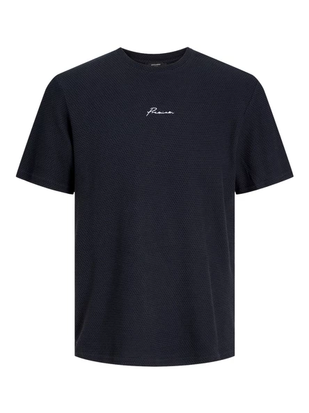Jack&Jones Minimalist Oversize Erkek Tişört - Kısa Kol Yuvarlak Yaka ürün görseli 1