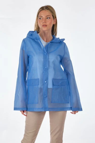 Only Oversize Kapüşonlu Yağmurluk - Minimalist Günlük ürün görseli 1