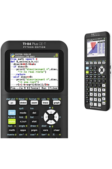 Texas Instruments TI-84 Plus CE-T Python Edition Grafik Hesap Makinesi - Resim 3