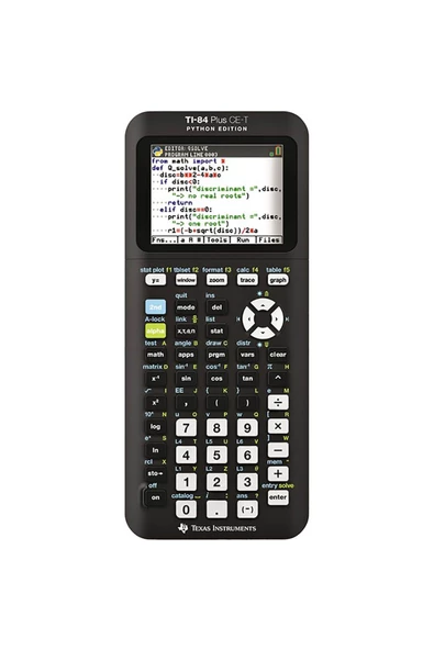 Texas Instruments TI-84 Plus CE-T Python Edition Grafik Hesap Makinesi ürün görseli 1