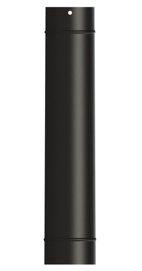 70 LİK SOBA BORUSU / BOY: 60 CM / ÇAP: 13 CM / MAT SİYAH EMAYE / BABA'S STOVE ürün görseli 1