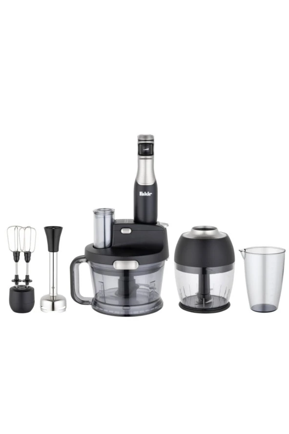 Speed Multi Blender Seti Black & Silver ürün görseli 1