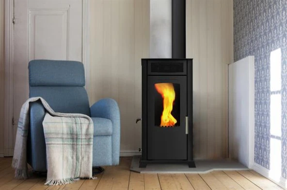 ECO 8 KW / MANUEL PELET VE ODUN SOBASI / BABA'S STOVE ürün görseli 1