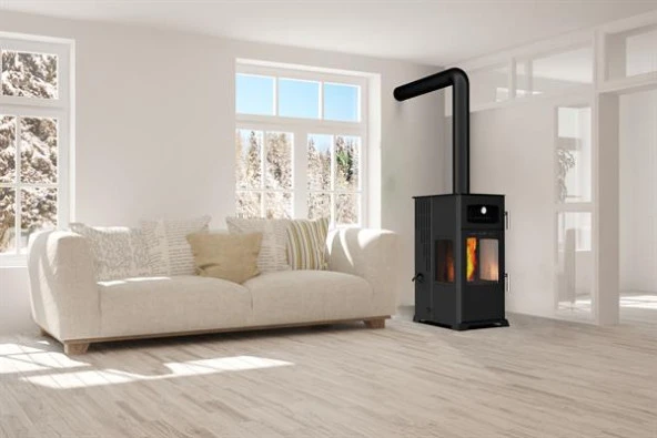 GOLD PLUS 12 KW KUZİNE / MANUEL PELET VE ODUN SOBASI / BABA'S STOVE  GOLD PLUS 12 KW COUSINE / MANUAL PELLET & WOOD STOVE / BABA'S STOVE ürün görseli 1